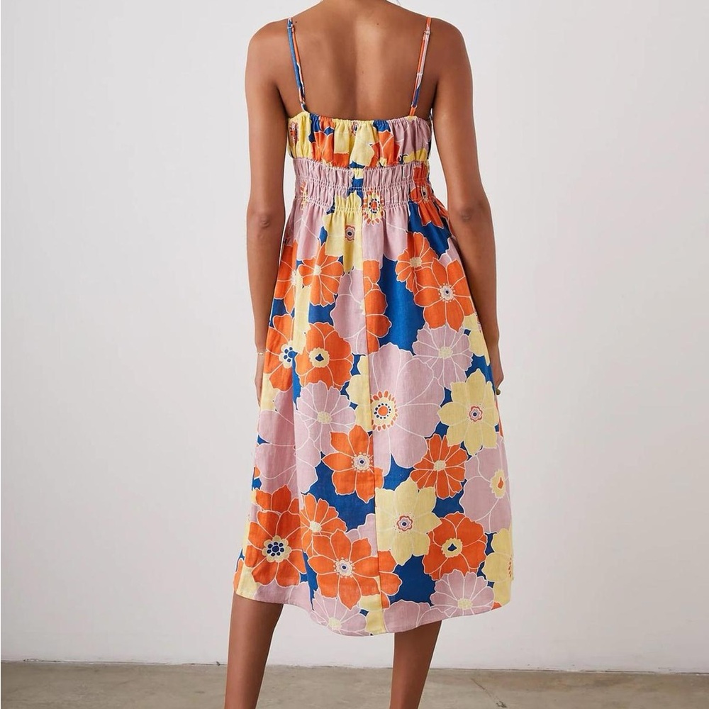 Rails Floral Midi Dress in Multicolor - Picture 2 of 5
